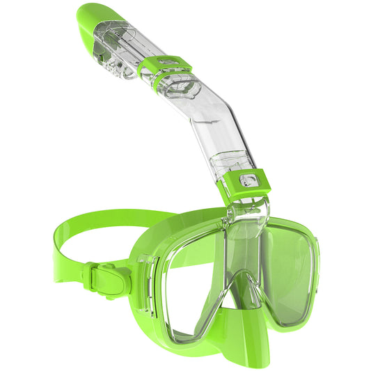 2 In 1 anti-leak Free Diving Mask And Snorkel Set With Camera Mount