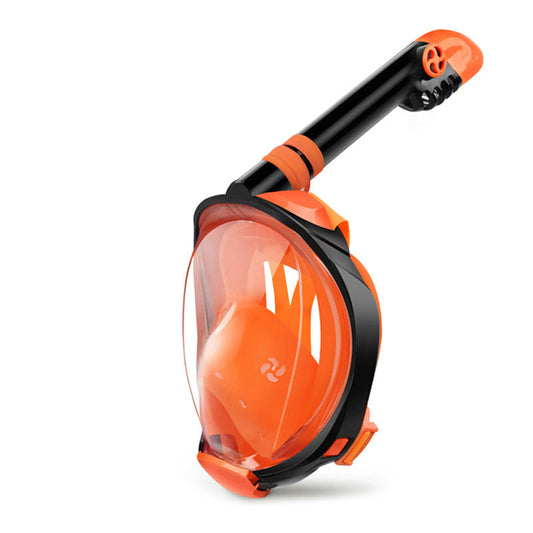 Amazon Hot Selling Full Face Dry Diving Mask Snorkel Mask