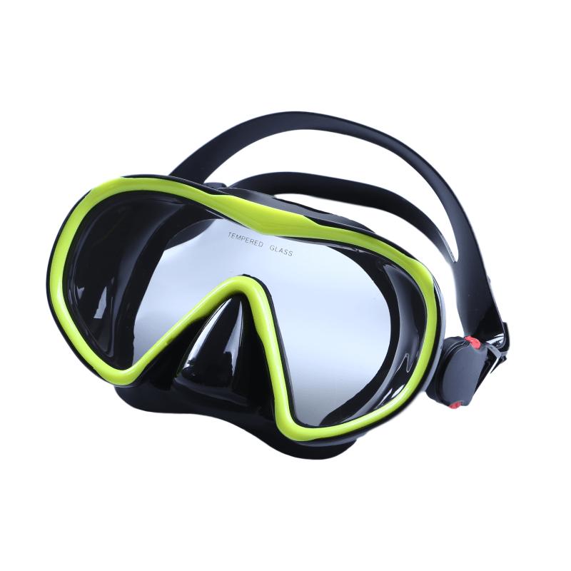 New Design Foldable Upgraded Breathing System Freediving Spearfishing Free Breath Diving Mask Half Face Snorkel Mask