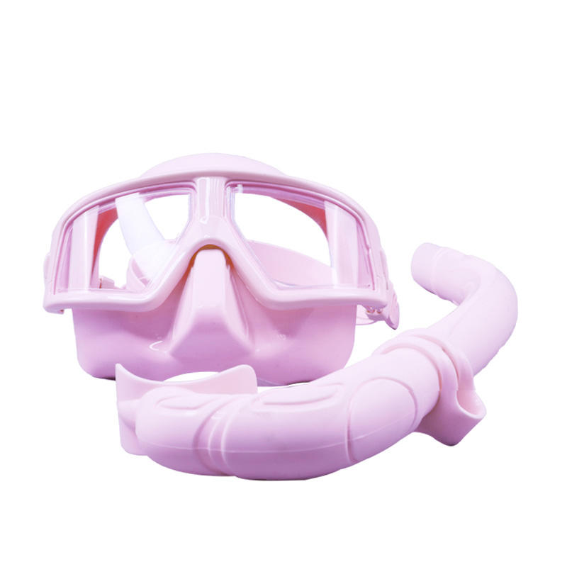 Swimming & Diving Products Free Dive Mask Low Volume Spearfish Mask Silicone Snorkel Set For Adult