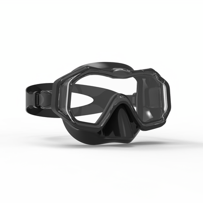2023 new design cheapest diving mask low volume frameless design diving mask for adults