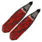 Amazon Best Selling Light Welight Carbon Fiber Long Fins Free Diving Carbon Flipper For Free Diving