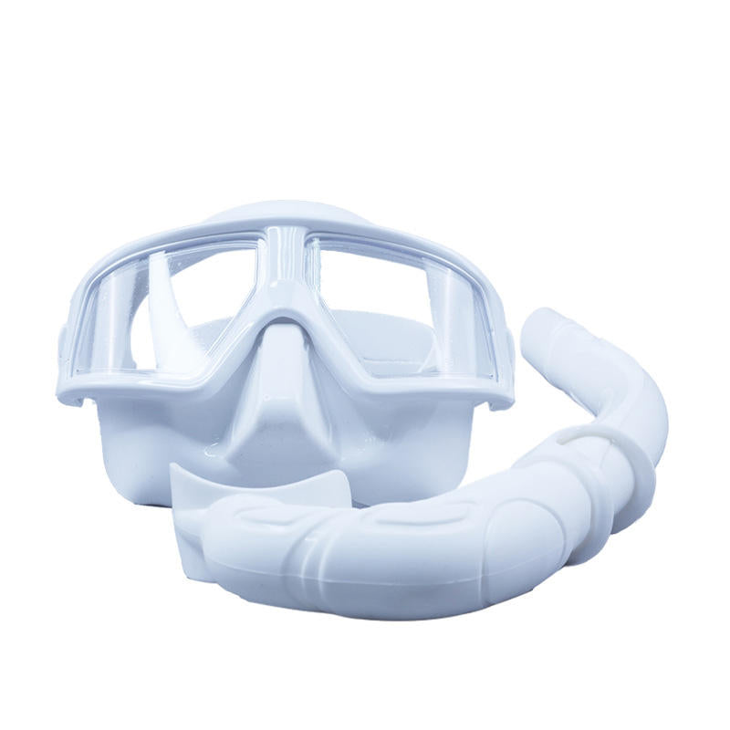 Swimming & Diving Products Free Dive Mask Low Volume Spearfish Mask Silicone Snorkel Set For Adult