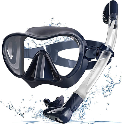 Diving Snorkel Mask Scuba Gear Freediving Free Set Glasses Snorkeling Spearfishing Underwater Dive Equipment