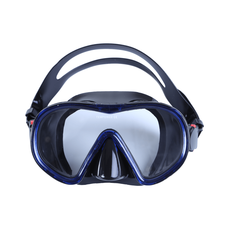 New Design Foldable Upgraded Breathing System Freediving Spearfishing Free Breath Diving Mask Half Face Snorkel Mask