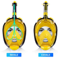 Women Men Diving Mask Anti Fog Full Face Snorkeling Mask Kids Swimming Snorkel Diving Equipment