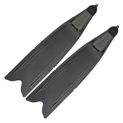 Professional long swimming diving fin foot pocket free diving spearfishing scuba diving equipment adult free diving fins