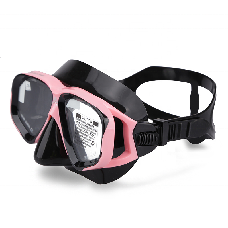 Cheap White Anti Leak Adult Size Snorkel Mask Diving Mask