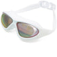 Fashionable Silicone Unisex Best UV Swim Mirrored Coated Wholesale Anti Fog Athlete Racing Swimming Goggles