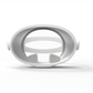 New Single Lens Round Snorkel Mask Frameless Mascara De Buceo Wide View Silicone Oval Diving Mask For Freediving Swimming