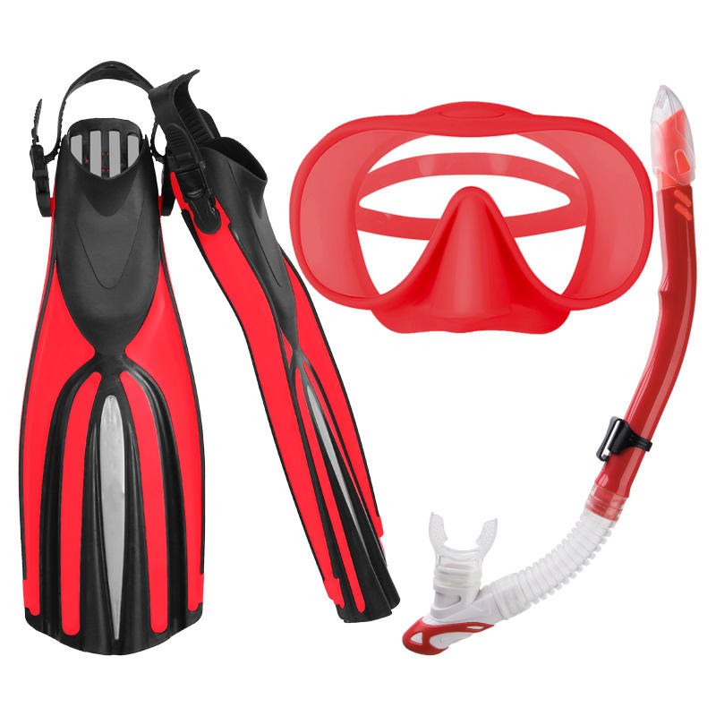 Best Quality Diving Gear Adult Diving Snorkel Mask Fin Set Snorkel Set With Fins