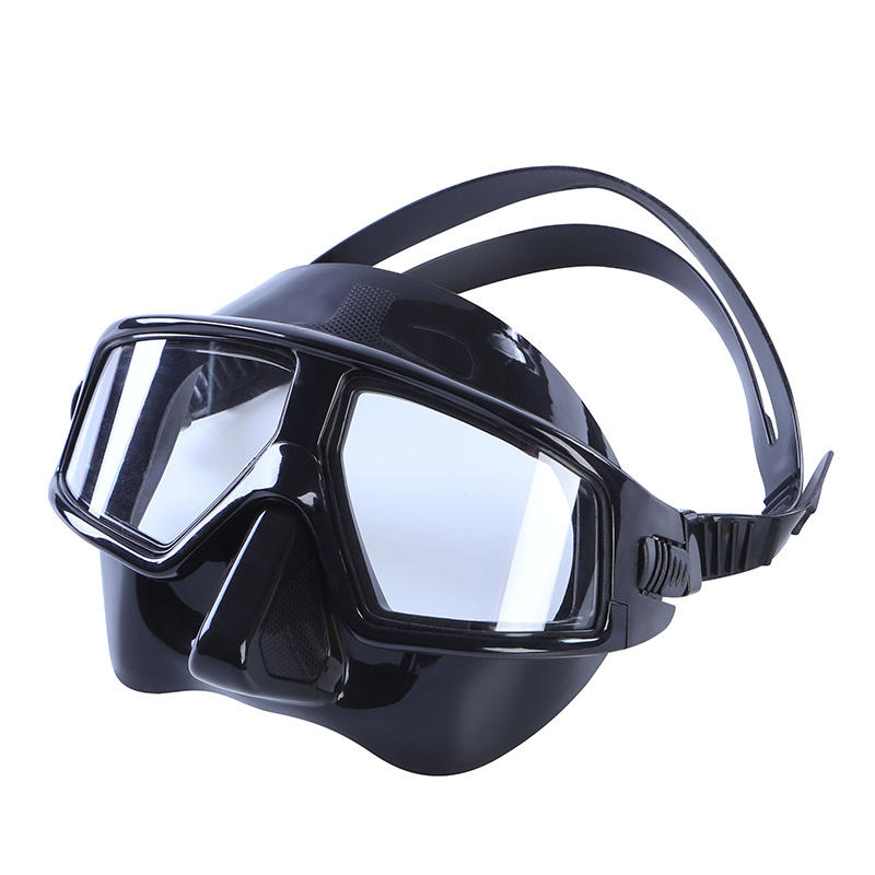 Best Selling Safe Dual Color Free Diving Tempered Glass Diving Mask for Diving Swimming