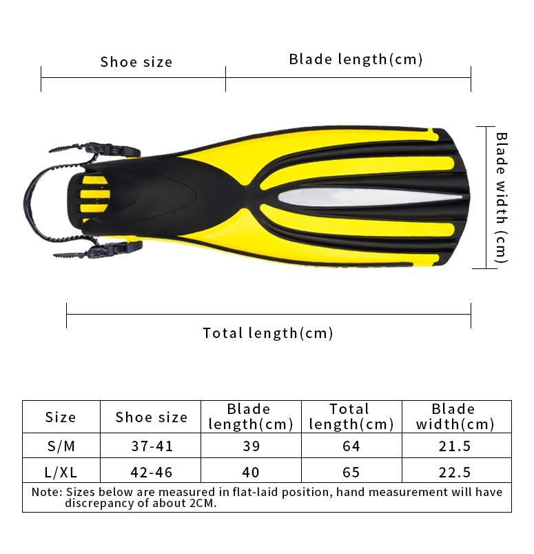 Best Selling Adjustable Strap Open Heel Spider Pattern Tpr Pp Swim Flippers Snorkel Fins Free Diving Fins