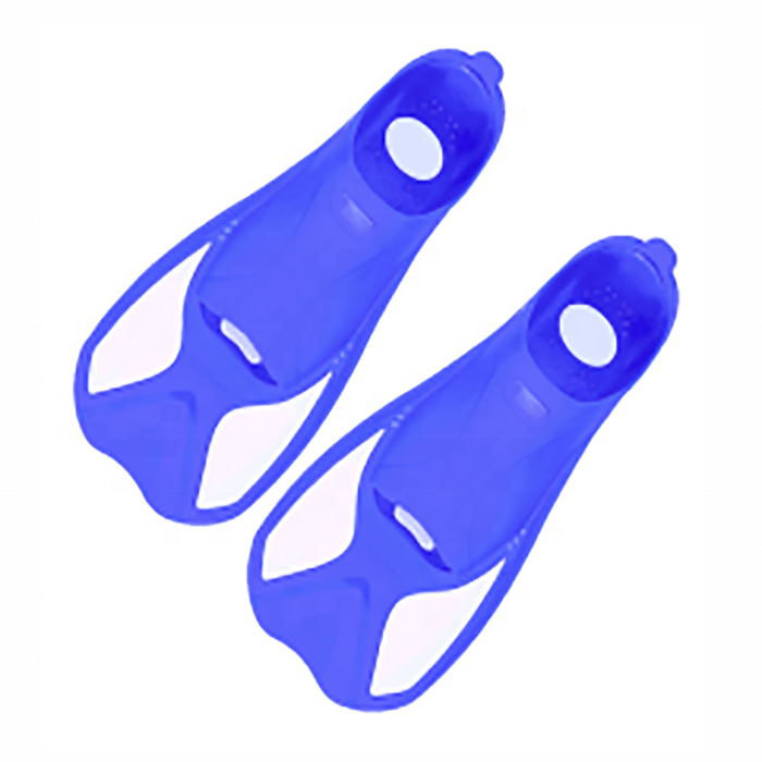 Swim Flippers Short Training Fins Rubber Swimming Dive Fins for kinds