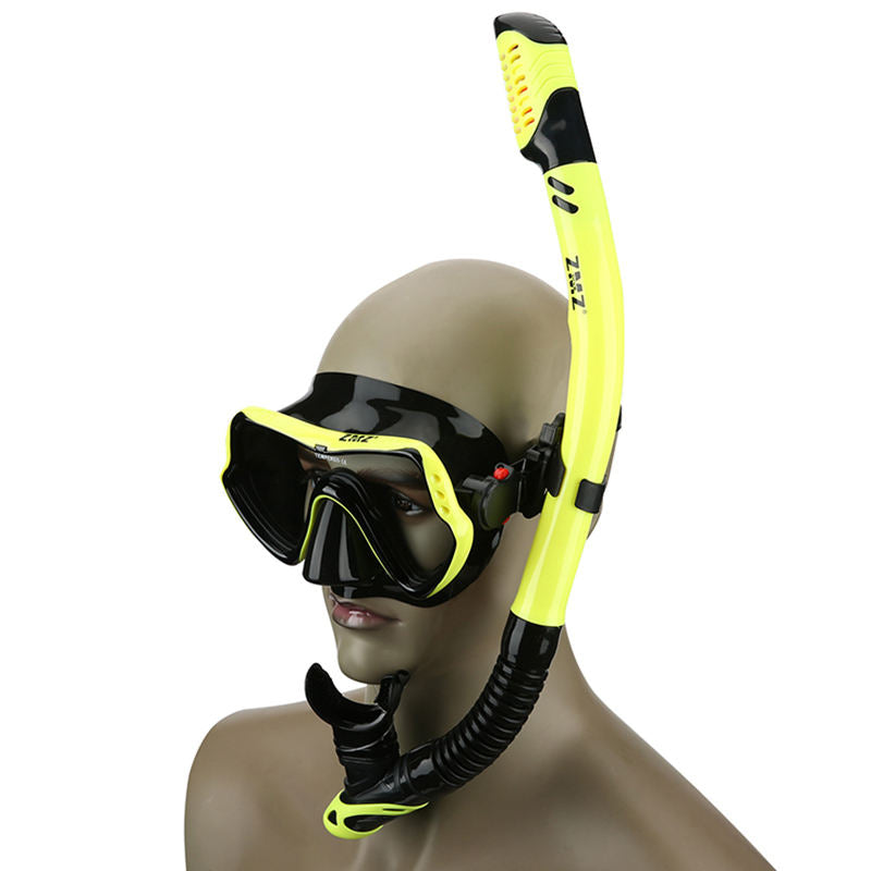 Adult Scuba Diving Masks Gear Freediving Spearfishing Glasses Snorkeling Snorkel Dive Equipment Set