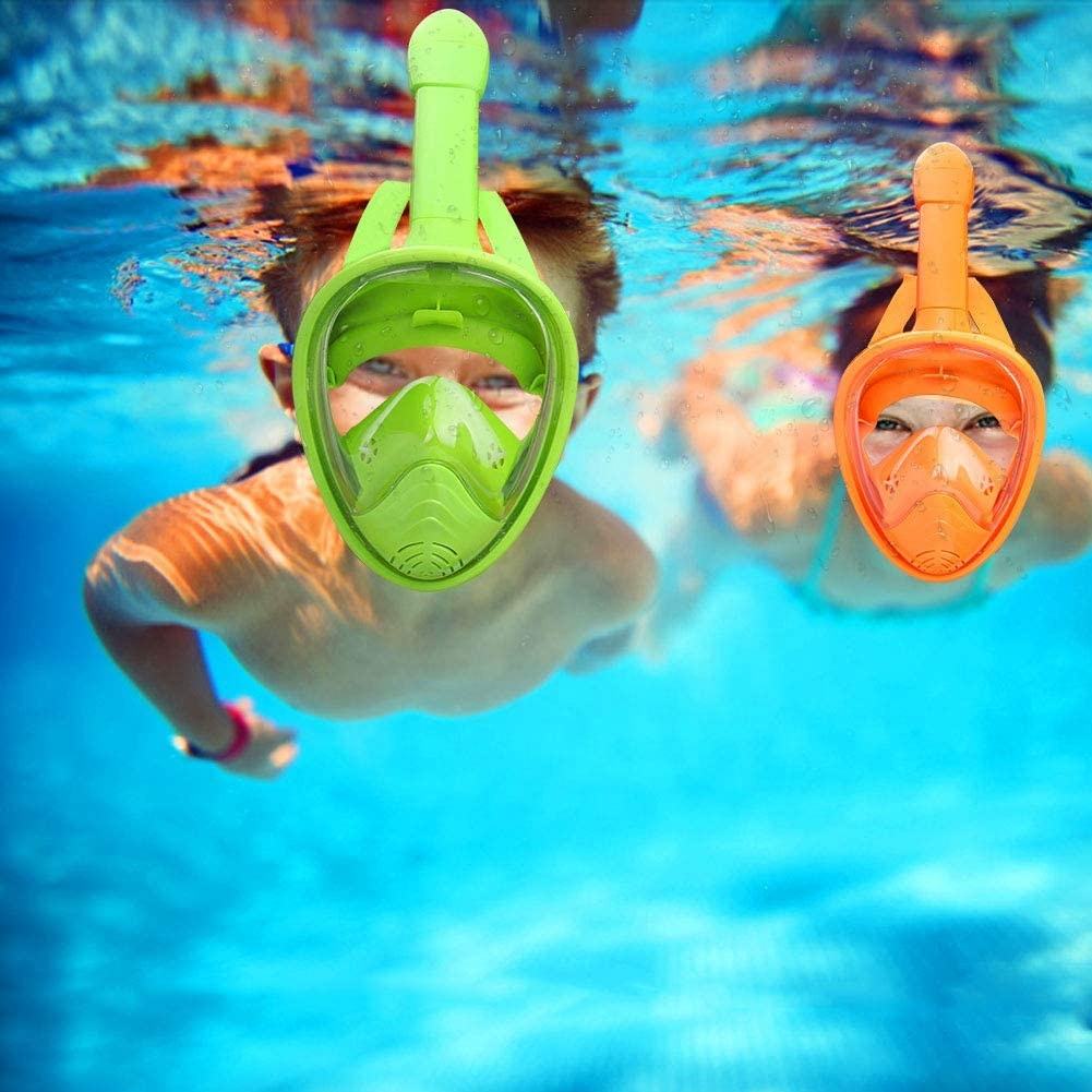 Hot Sale Snorkeling Mask Silicone Kid Full Face Mask