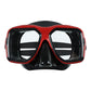 Frameless Tempered Glass Lens Wide View Low Volume Diving Mask for Scuba Dive Snorkeling