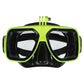 Tempered Glass Lens Low Scuba Snorkel Mask Diving Mask With Go Pro Mount