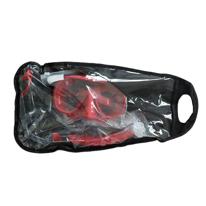 Best Selling Professional Tempered Glass Diving Mask Snorkels Set With Camera Mount