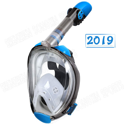 Hot Sell Anti Leak Snorkel Mask Full face Swimming Mask