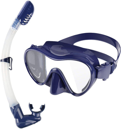 Professional Diving Mask And Snorkels Goggles Frameless Design Diving Mask Snorkel Tube Set