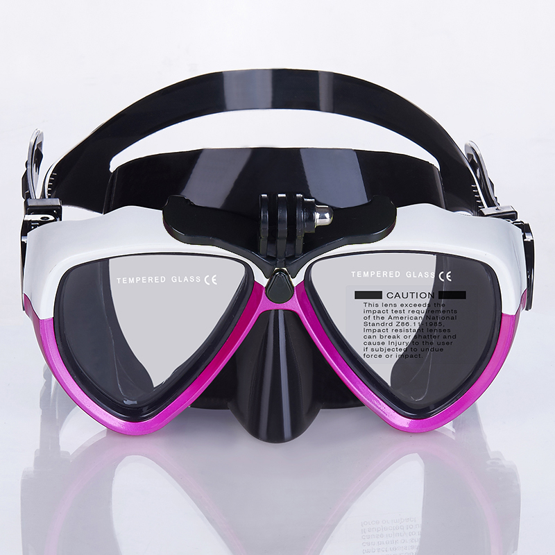 New Arrival Products Tempered Glass Snorkel Mask Diving Mask For Adult