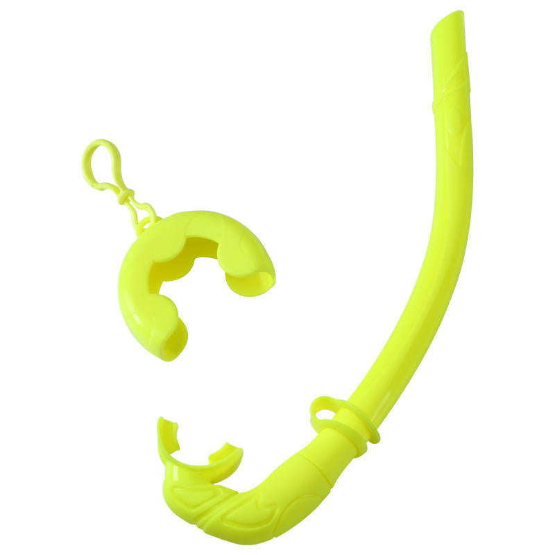 OEM Custom Logo Liquid Material 100% Silicone Snorkel Gear Snorkel Breathing Tube For Adult